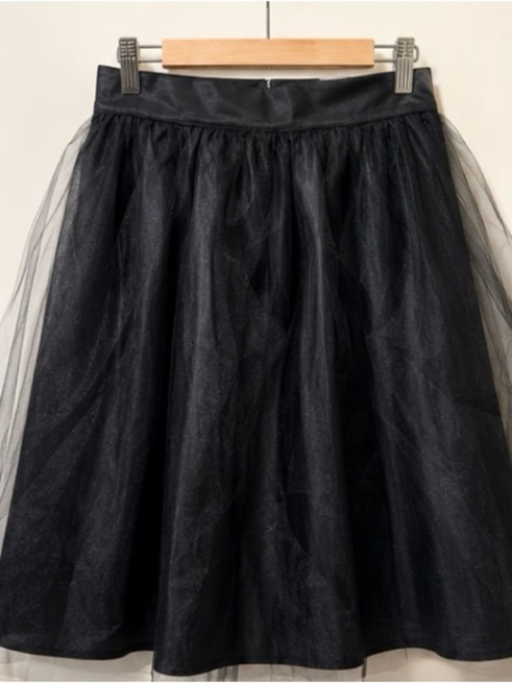 Alexandra Grecco New York Black Tulle Overlay Skirt – Size 8